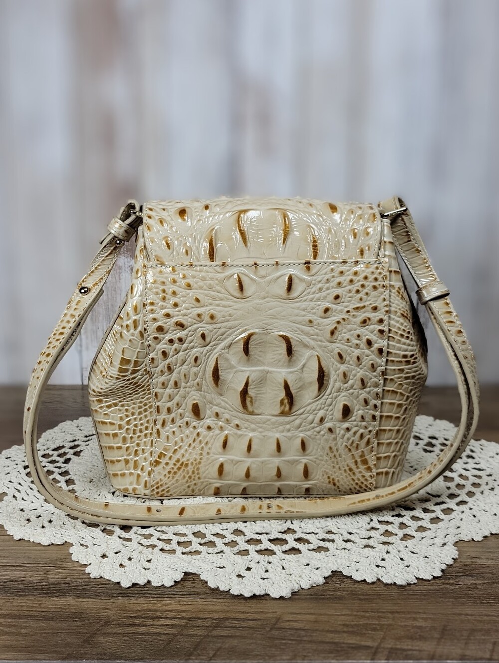 Brahmin Crossbody + Credit Card Wallet - Picture 3 of 5